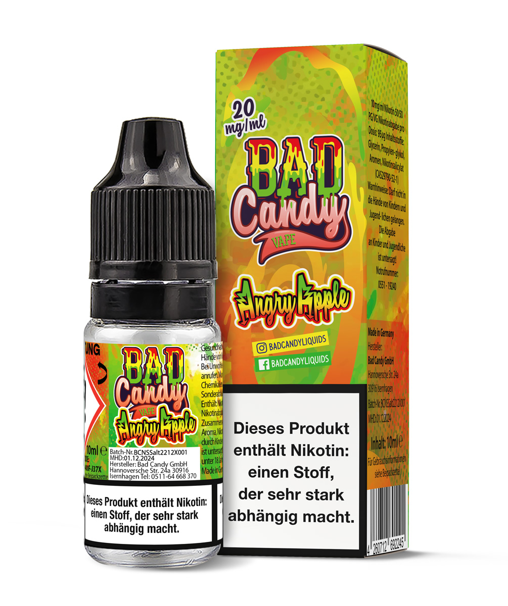 Bad Candy Angry Apple 20 mg/ml Nikotinsalz