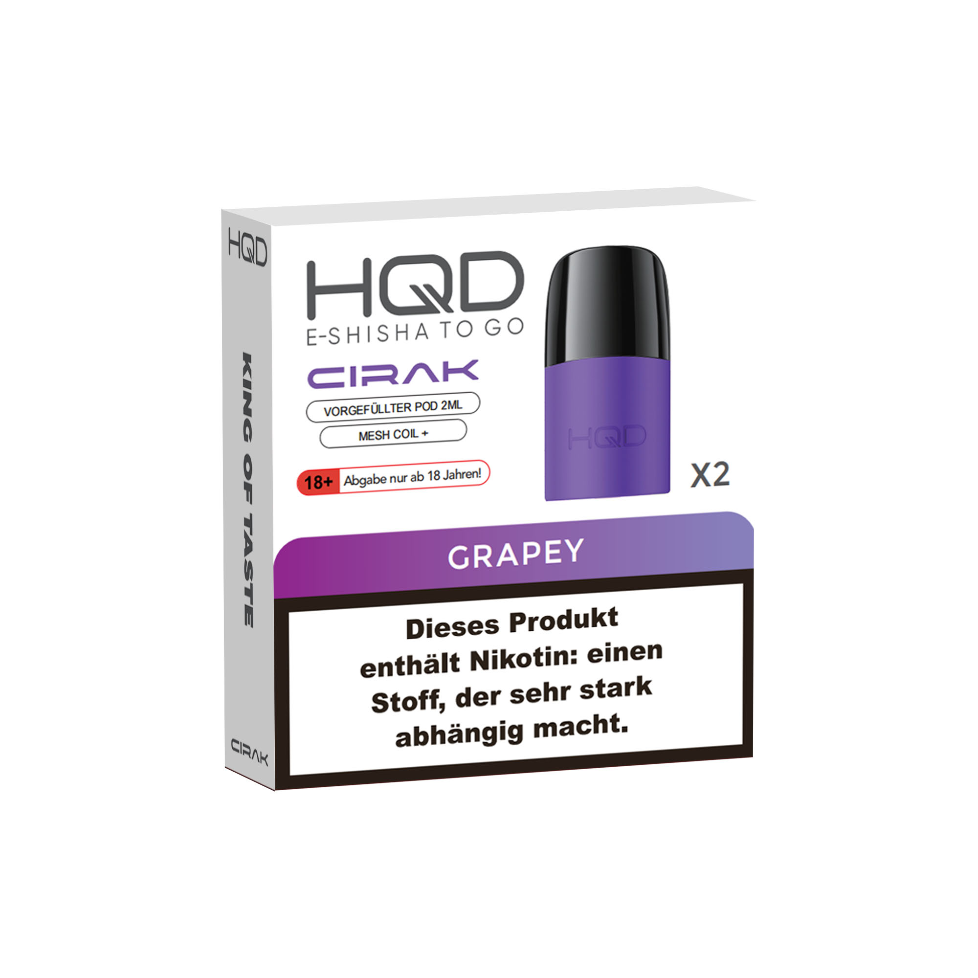 HQD Cirak Pod Grapey 20 mg/ml