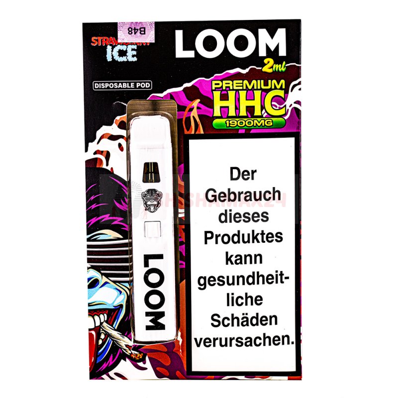 Loom HHC Disposable Strawberry Ice