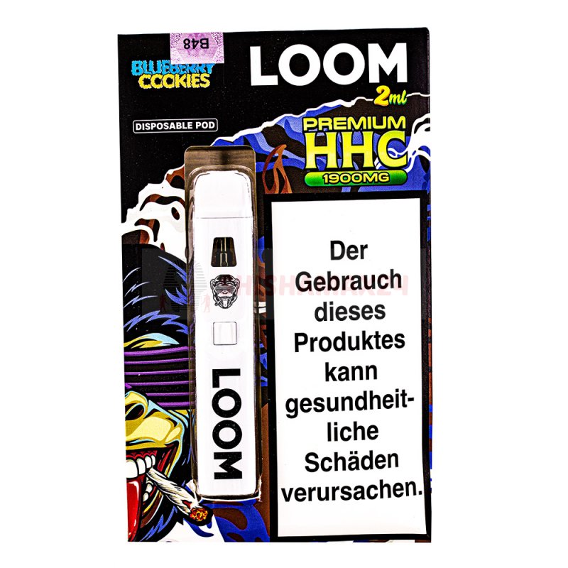 Loom HHC Disposable Blueberry Cookies