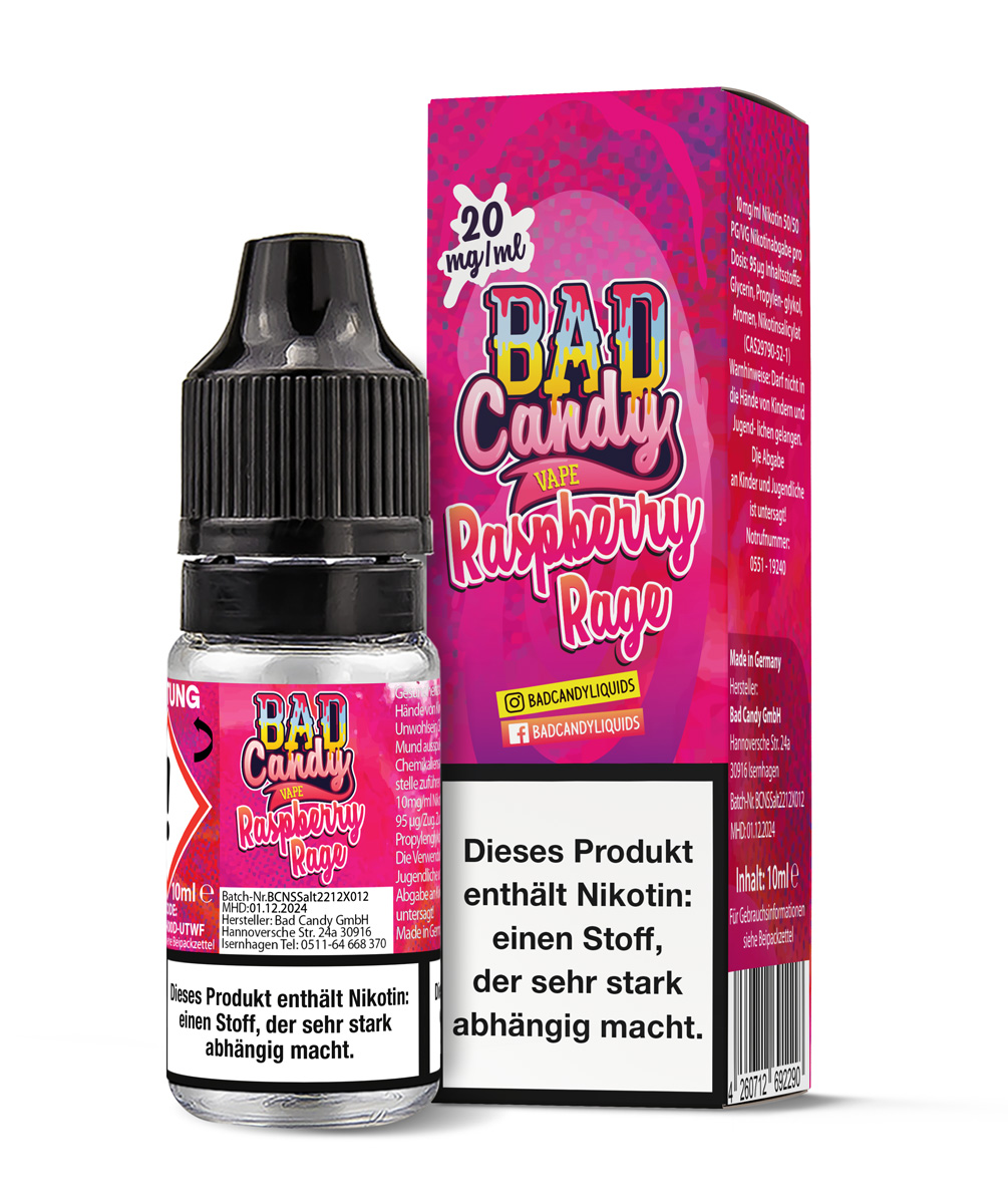 Bad Candy Raspberry Rage 20 mg/ml Nikotinsalz