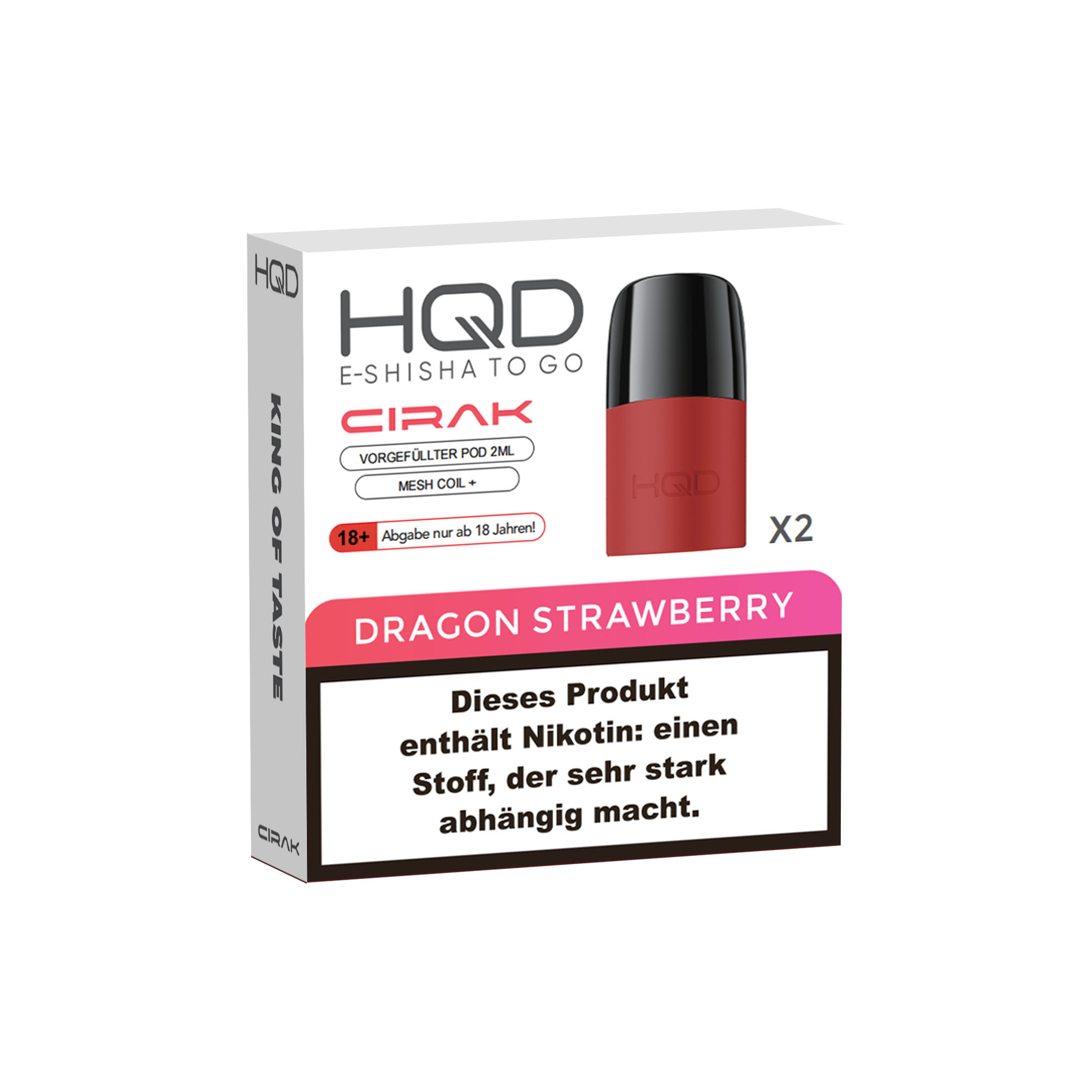 HQD Cirak Pod Dragon Strawberry 20 mg/ml
