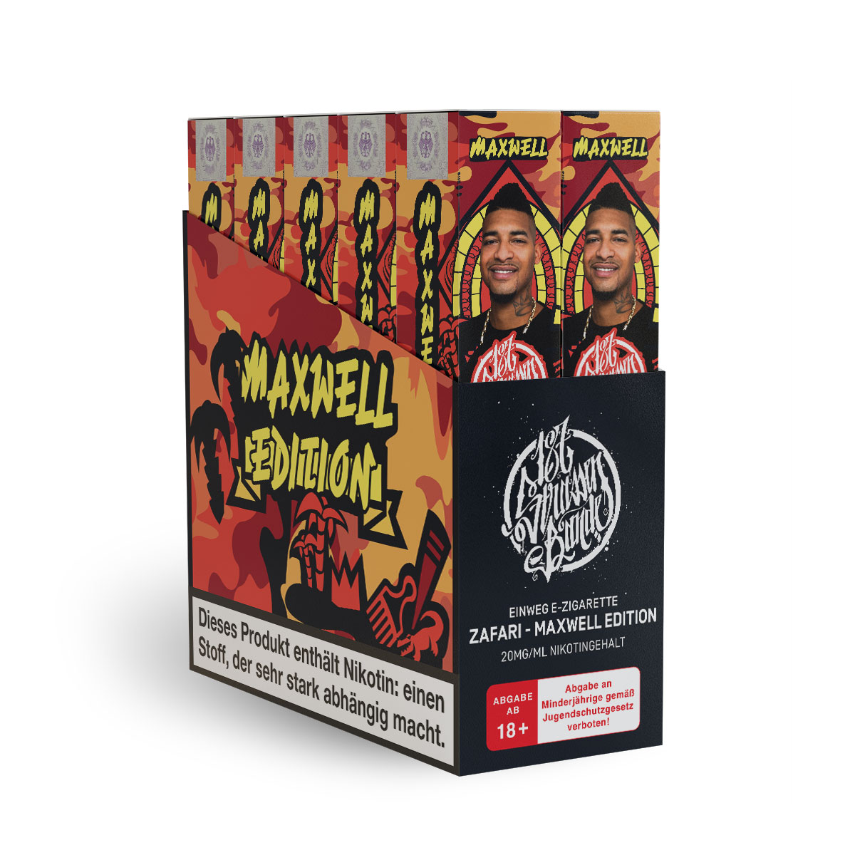 187 Sticks Zafari - Maxwell Edition 20mg/ml (Steuerware)